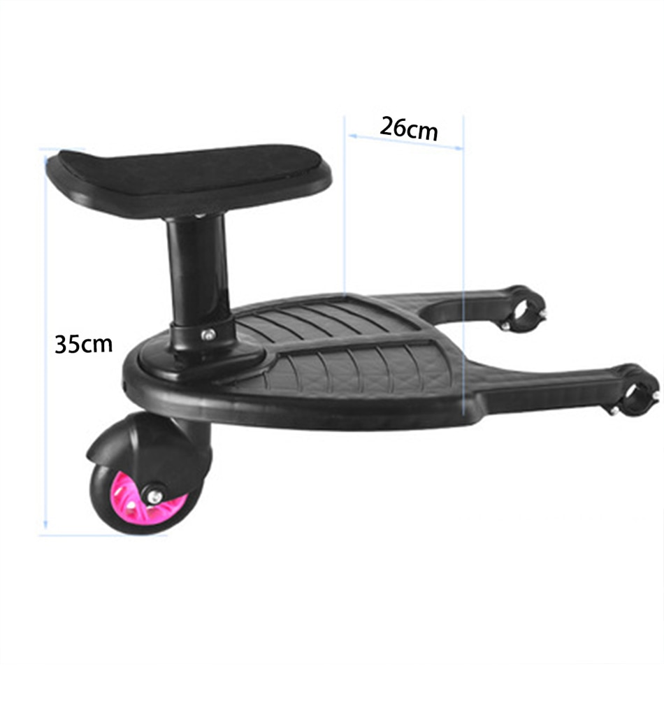 Baby Stroller Wheeled Buggy Board Pushchair Stroller Kids Child Safety Comfort Step Board Up To 25Kg Baby Stroller Accessories